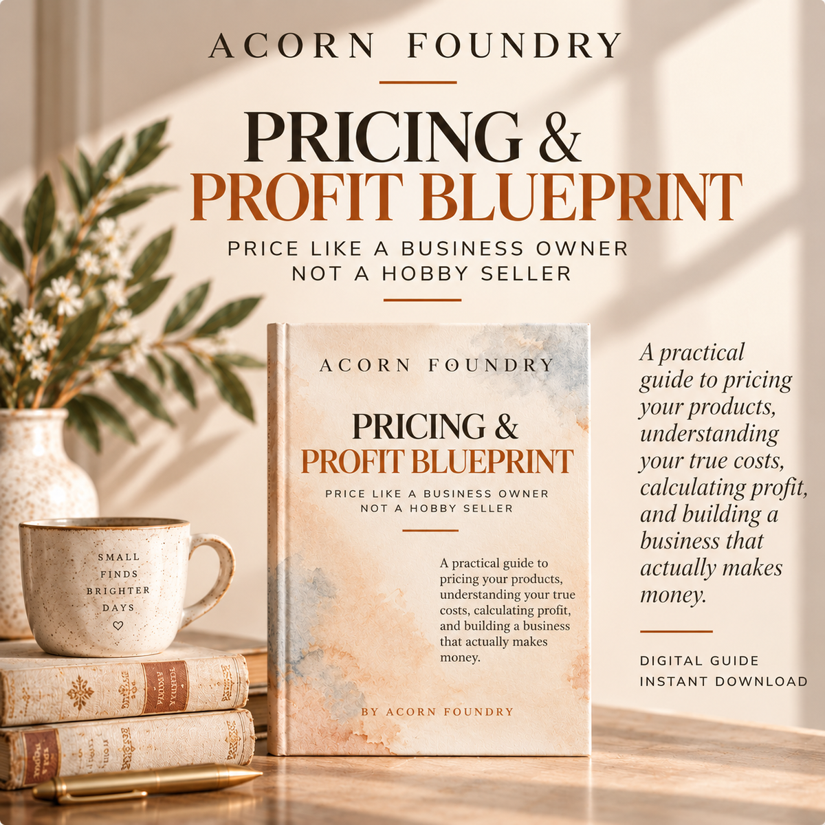 Pricing & Profit Blueprint: Price for Profit, Not Just Sales